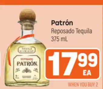 Tony’s Fresh Market Patrón Reposado Tequila offer