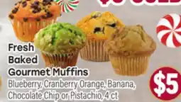 Tony’s Fresh Market Fresh Baked Gourmet Muffins offer