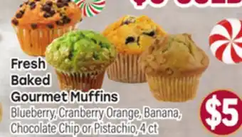 Tony’s Fresh Market Fresh Baked Gourmet Muffins offer