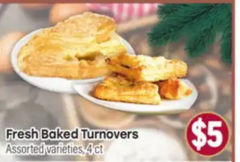 Tony’s Fresh Market Fresh Baked Turnovers offer