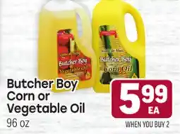 Tony’s Fresh Market Butcher Boy Corn or Vegetable Oil offer
