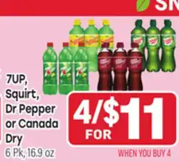 Tony’s Fresh Market 7UP, Squirt, Dr Pepper or Canada Dry offer