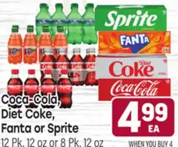 Tony’s Fresh Market Coca-Cola, Diet Coke, Fanta or Sprite offer