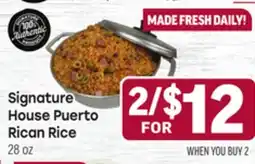 Tony’s Fresh Market Signature Puerto House Puerto Rican Rice offer