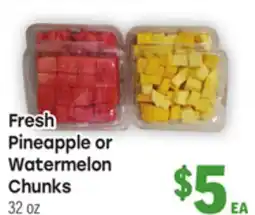 Tony’s Fresh Market Fresh Pineapple or Watermelon Chunks offer