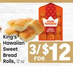 Tony’s Fresh Market King's Hawaiian Sweet Bread Rolls offer