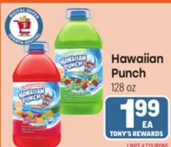 Tony’s Fresh Market Hawaiian Punch offer