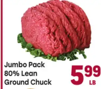 Tony’s Fresh Market Jumbo Pack 80% Lean Ground Chuck offer