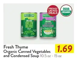 Fresh Thyme Fresh Thyme Organic Canned Vegetables and Condensed Soup offer