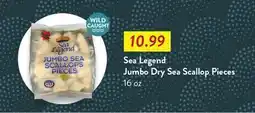 Fresh Thyme Sea Legend Jumbo Dry Sea Scallop Pieces offer