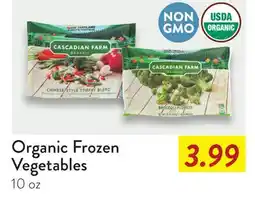 Fresh Thyme Organic Frozen Vegetables offer