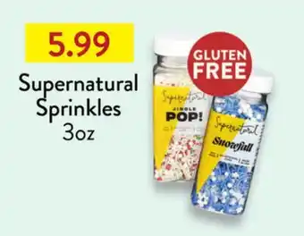 Fresh Thyme Supernatural Sprinkles offer