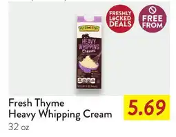 Fresh Thyme Fresh Thyme Heavy Whipping Cream offer