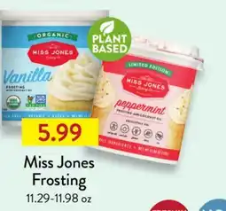 Fresh Thyme Miss Jones Frosting offer