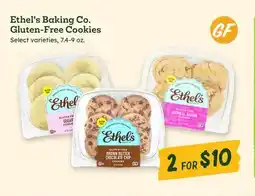 Sprouts Farmers Market Ethel's Baking Co. Gluten-Free Cookies offer