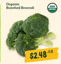 Sprouts Farmers Market Organic Bunched Broccoli offer
