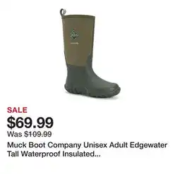 Tractor Supply Company Muck Boot Company Unisex Adult Edgewater Tall Waterproof Insulated Neoprene and Rubber Boots offer