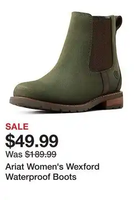 Tractor Supply Company Ariat Women's Wexford Waterproof Boots offer