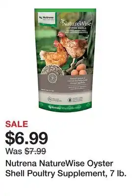 Tractor Supply Company Nutrena NatureWise Oyster Shell Poultry Supplement, 7 lb offer