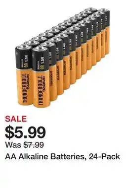Harbor Freight Tools AA Alkaline Batteries, 24-Pack offer