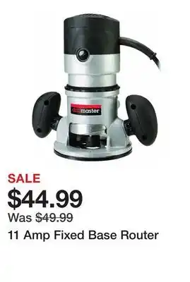 Harbor Freight Tools 11 Amp Fixed Base Router offer