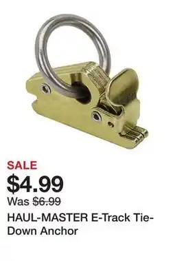 Harbor Freight Tools HAUL-MASTER E-Track Tie-Down Anchor offer