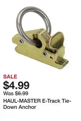 Harbor Freight Tools HAUL-MASTER E-Track Tie-Down Anchor offer