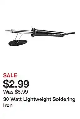 Harbor Freight Tools 30 Watt Lightweight Soldering Iron offer
