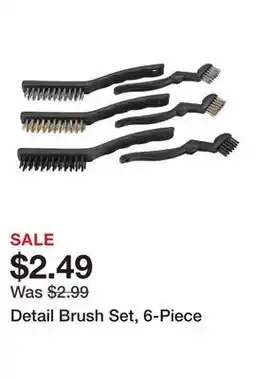 Harbor Freight Tools Detail Brush Set, 6-Piece offer