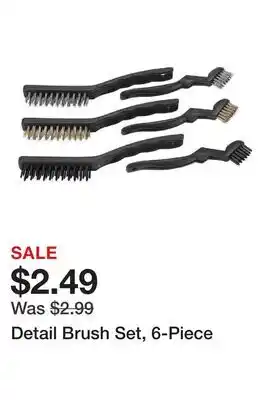 Harbor Freight Tools Detail Brush Set, 6-Piece offer