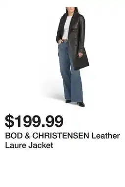 Marshalls BOD & CHRISTENSEN Leather Laure Jacket offer