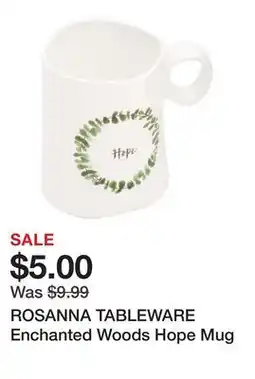Marshalls ROSANNA TABLEWARE Enchanted Woods Hope Mug offer