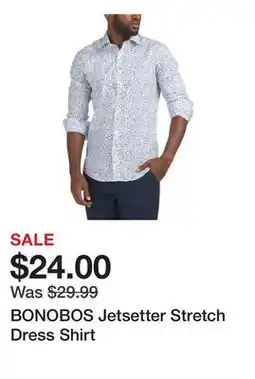 Marshalls BONOBOS Jetsetter Stretch Dress Shirt offer