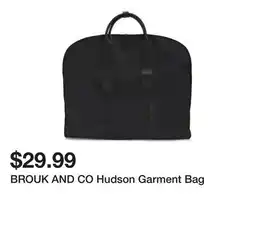 Marshalls BROUK AND CO Hudson Garment Bag offer