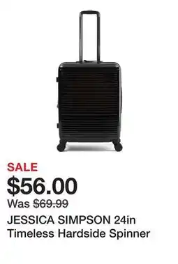 Marshalls JESSICA SIMPSON 24in Timeless Hardside Spinner offer