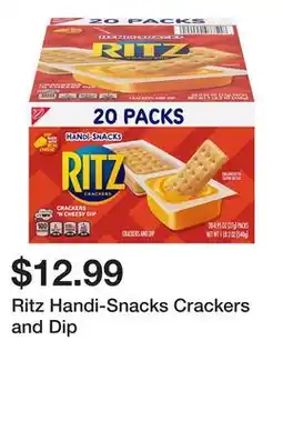 Wegmans Ritz Handi-Snacks Crackers and Dip offer