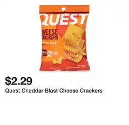 Wegmans Quest Cheddar Blast Cheese Crackers offer