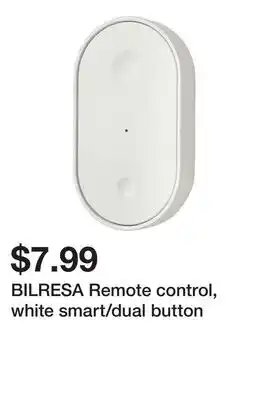 Ikea BILRESA Remote control, white smart/dual button offer