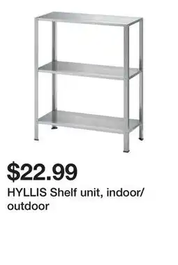 Ikea HYLLIS Shelf unit, indoor/outdoor offer