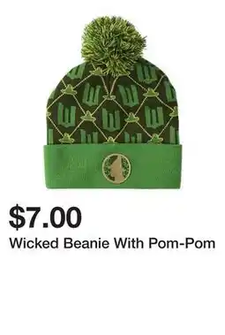 Five Below Wicked Beanie With Pom-Pom offer