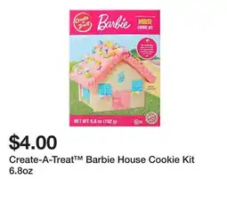 Five Below Create-A-Treat Barbie House Cookie Kit 6.8oz offer