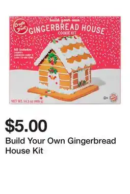 Five Below Build Your Own Gingerbread House Kit offer
