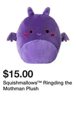 Five Below Squishmallows Ringding the Mothman Plush offer