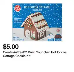 Five Below Create-A-Treat Build Your Own Hot Cocoa Cottage Cookie Kit offer