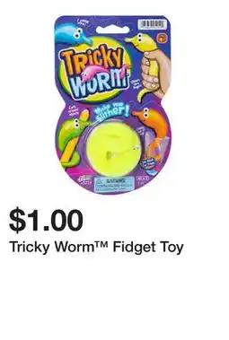 Five Below Tricky Worm Fidget Toy offer