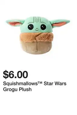 Five Below Squishmallows Star Wars Grogu Plush offer