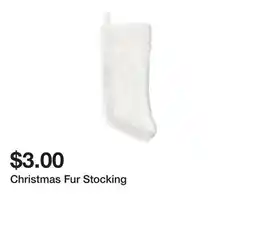 Five Below Christmas Fur Stocking offer