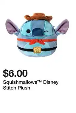 Five Below Squishmallows Disney Stitch Plush offer