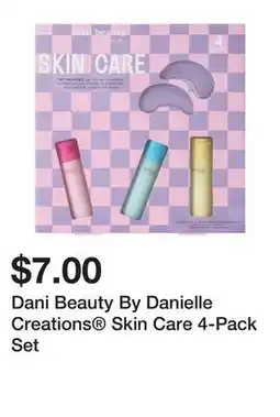 Five Below Dani Beauty By Danielle Creations Skin Care 4-Pack Set offer