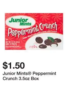 Five Below Junior Mints Peppermint Crunch 3.5oz Box offer